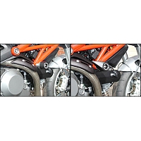 Crash Pads Ducati Monster 1100 2009 Bike Design